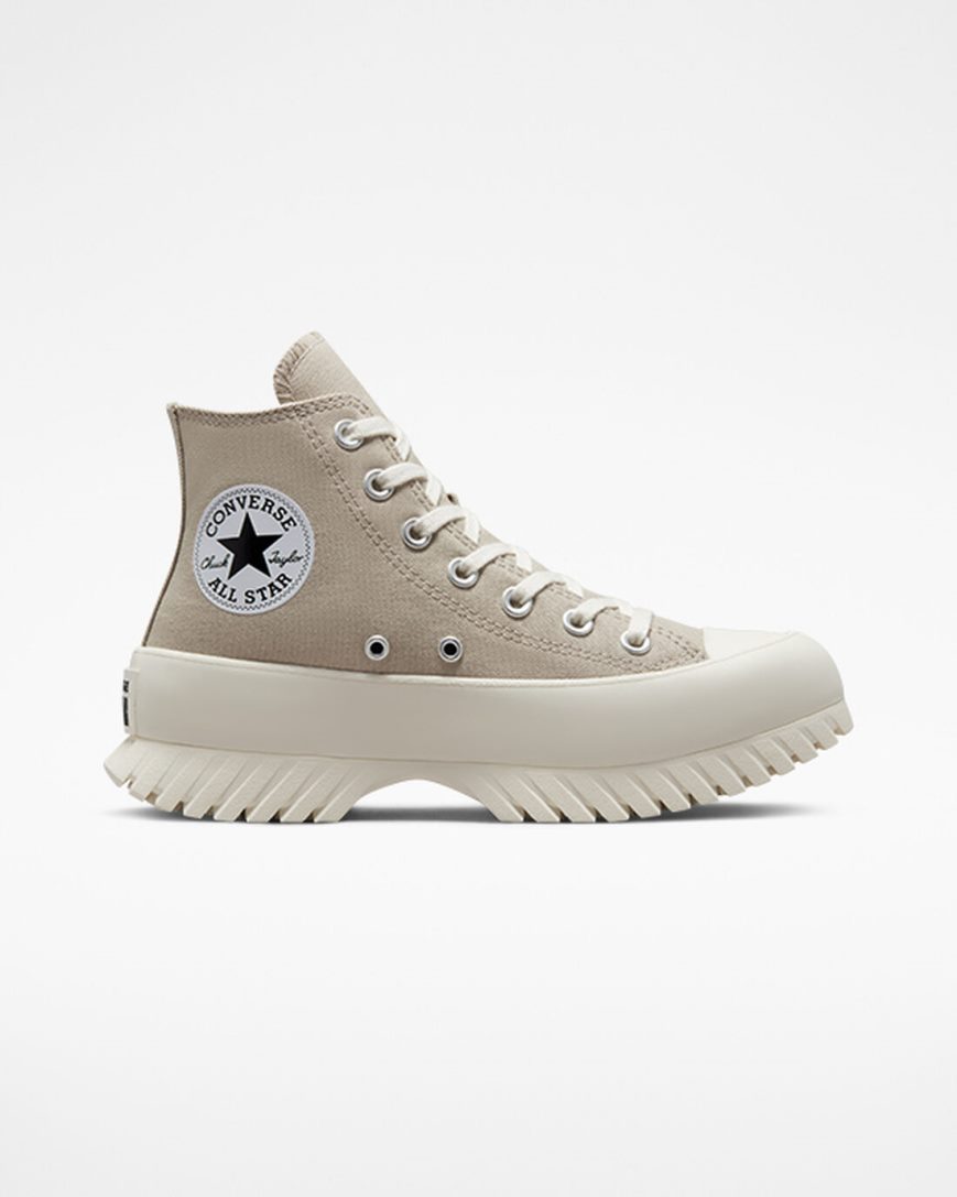 Dámské Boty Vysoké Converse Chuck Taylor All Star Lugged 2.0 Šedé Černé | CZ PBXE80